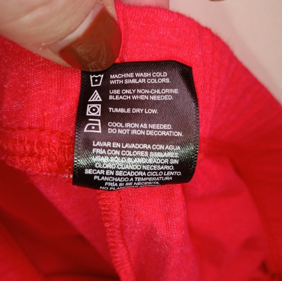 🆕NFL NY Giants Pajama Pants Womens Size Large Red & Blue - Picture 7 of 10